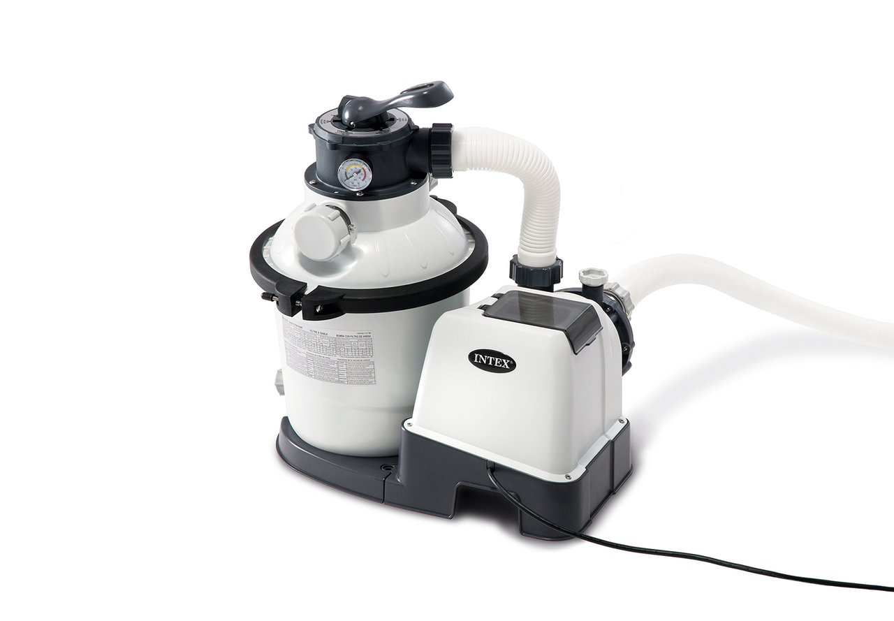 1200 Gph Krystal Clear Sand Filter Pump, 110-120V with GFCI