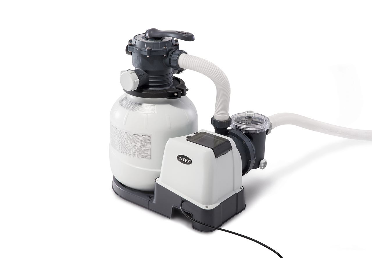 2100 Gph Krystal Clear Sand Filter Pump, 110-120V with GFCI