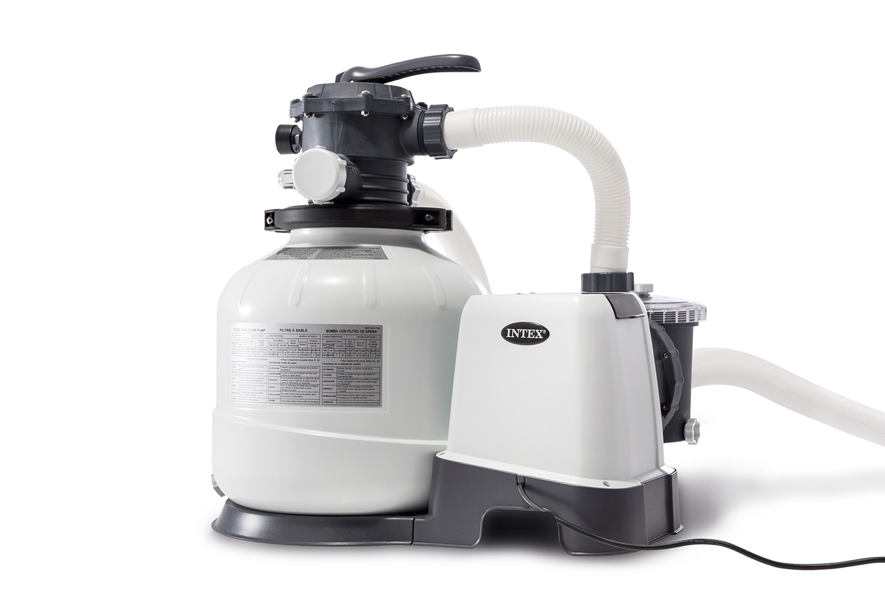 2800 Gph Krystal Clear Sand Filter Pump, 110-120V with GFCI