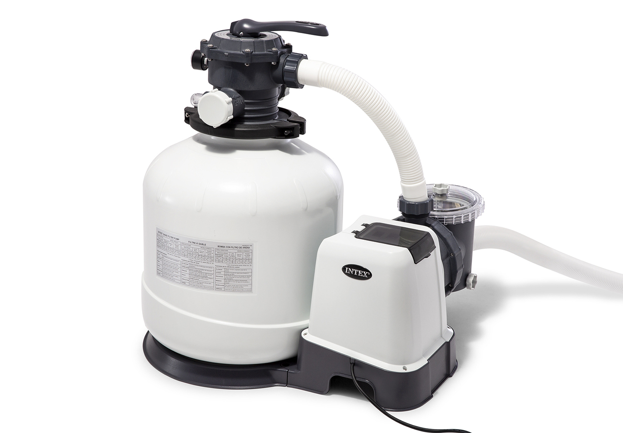 3000 Gph Krystal Clear Sand Filter Pump, 110-120V with GFCI